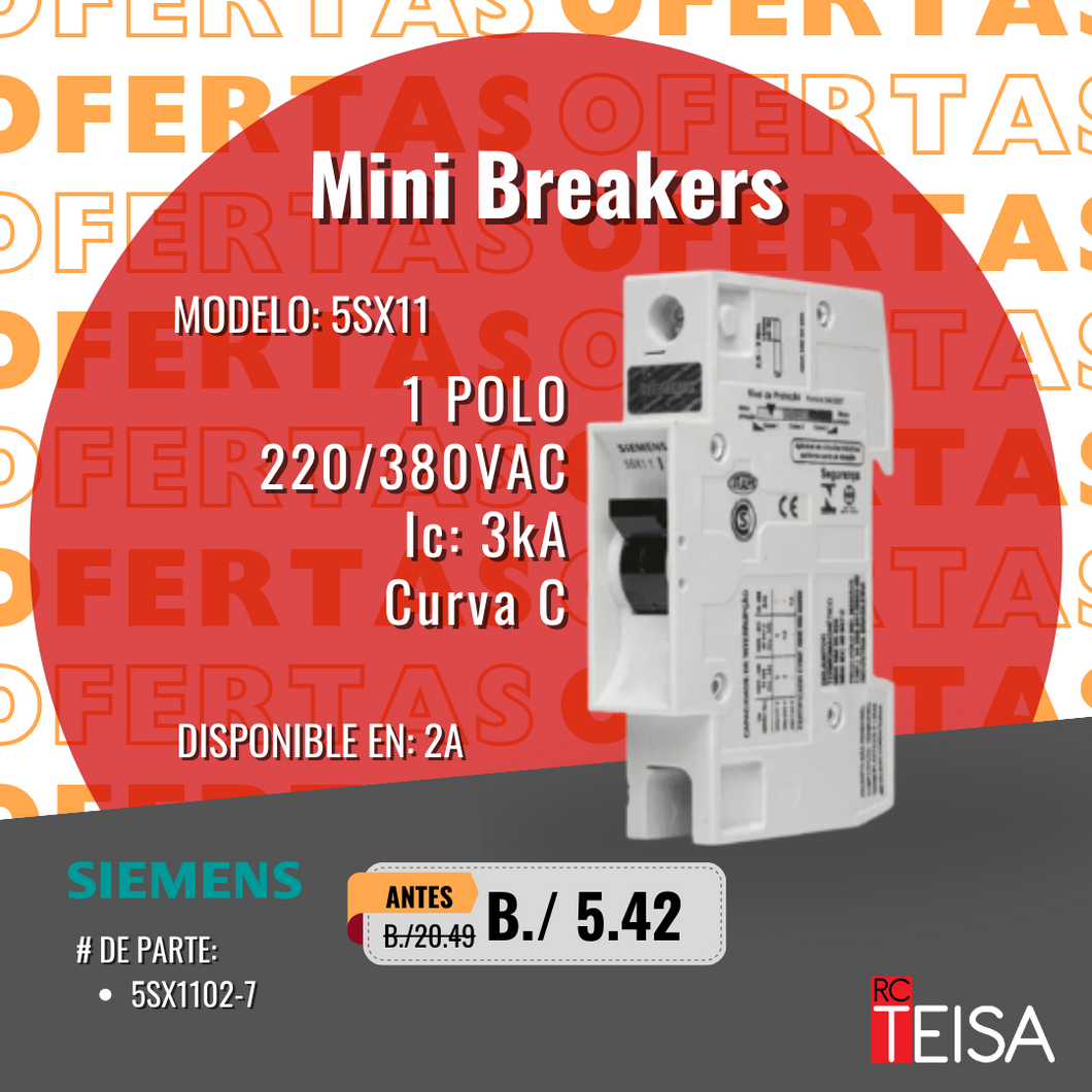 Minibreakers 5SX
